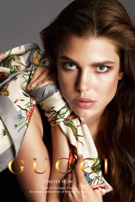 charlotte casiraghi face of gucci